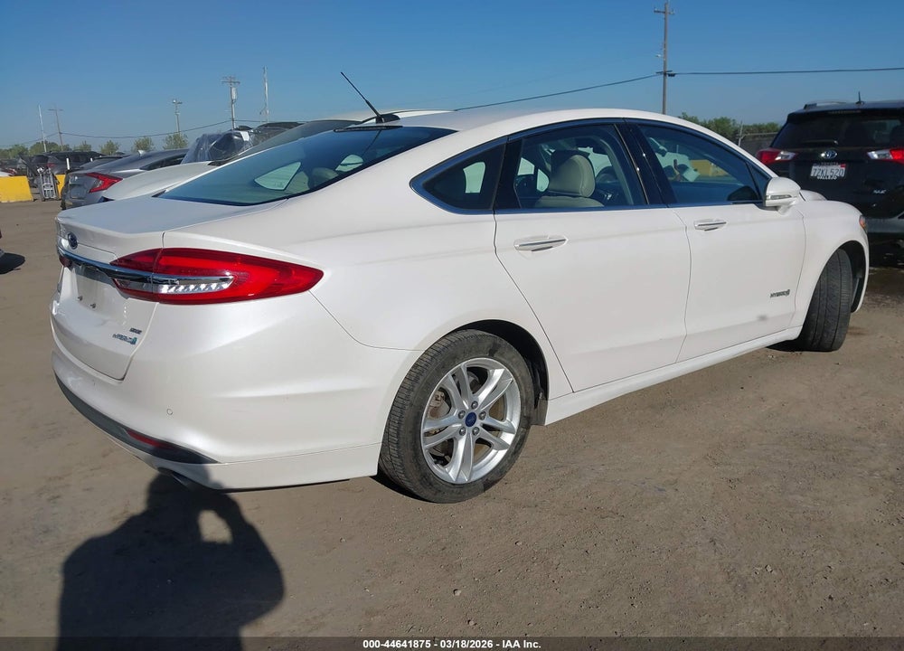 2018 FORD FUSION HYBRID SE VIN: 3FA6P0LU0JR115533