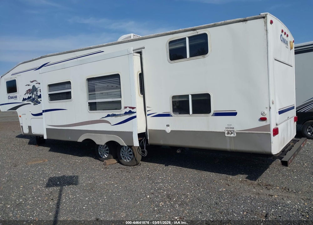 2005 KEYSTONE COUGAR VIN: 4YDF314275B049885