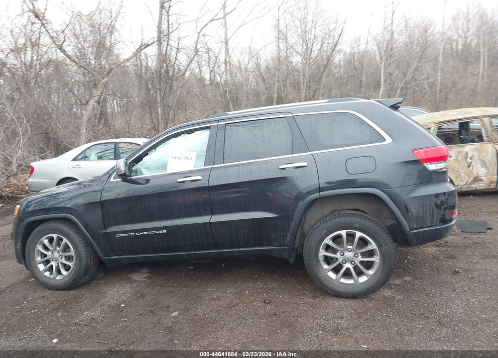 2016 JEEP GRAND CHEROKEE LIMITED VIN: 1C4RJFBG9GC324476