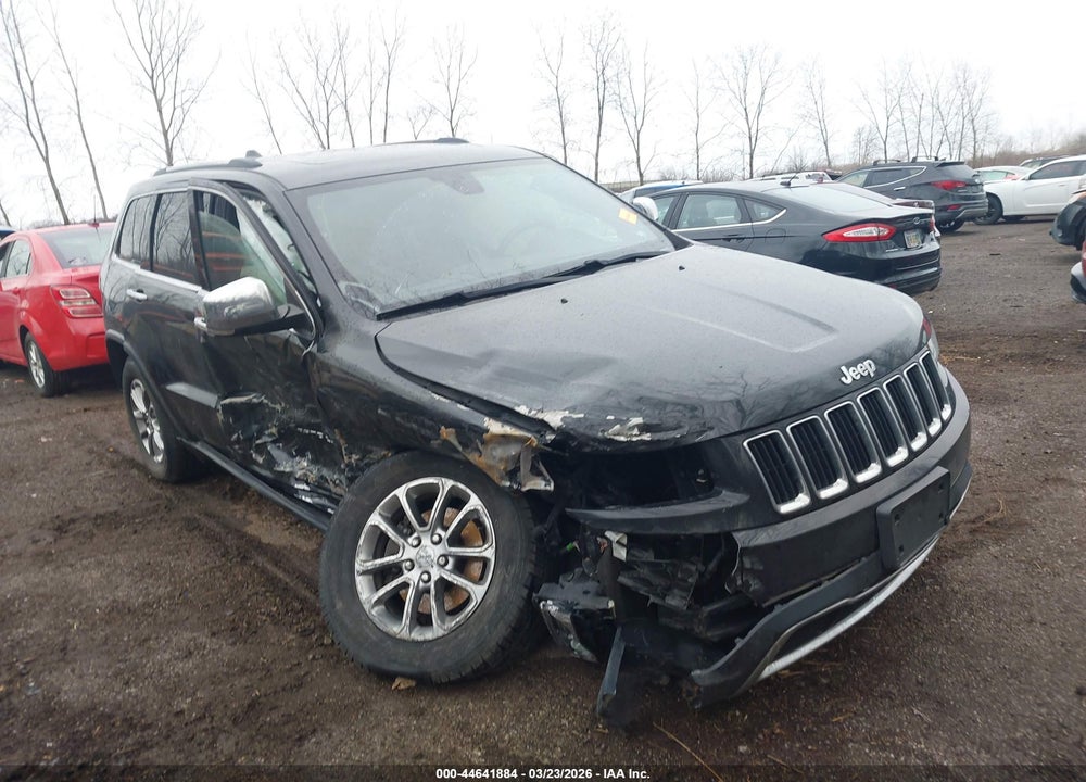 2016 JEEP GRAND CHEROKEE LIMITED VIN: 1C4RJFBG9GC324476