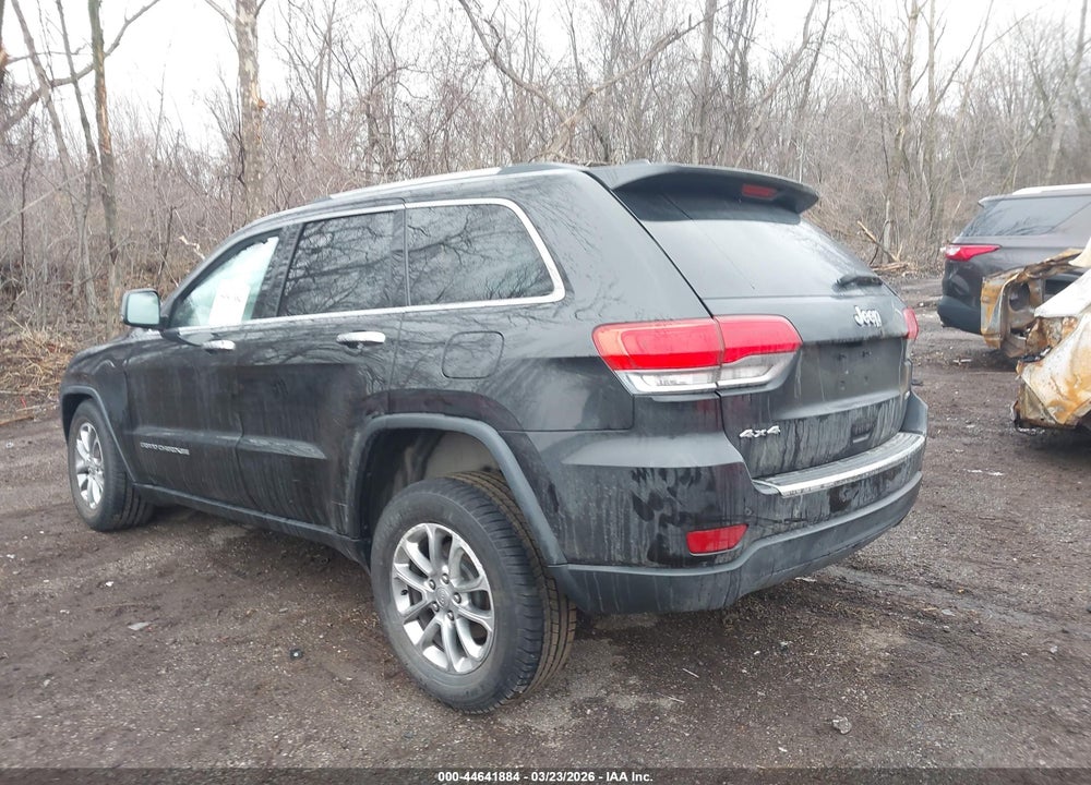 2016 JEEP GRAND CHEROKEE LIMITED VIN: 1C4RJFBG9GC324476