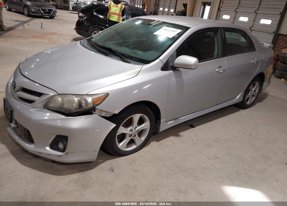 2011 TOYOTA COROLLA S VIN: 2T1BU4EE0BC617545