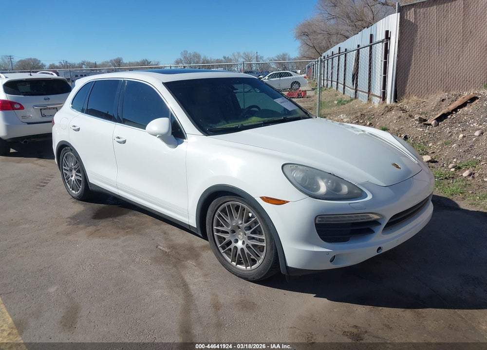 2012 PORSCHE CAYENNE S VIN: WP1AB2A21CLA49994