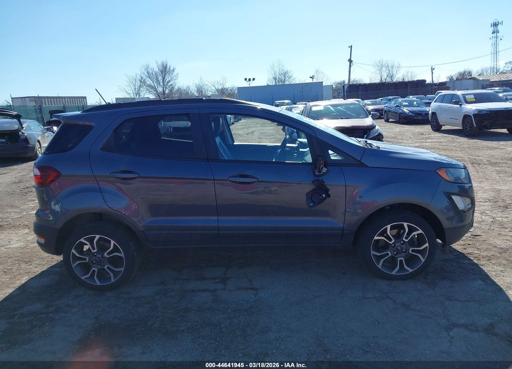 2019 FORD ECOSPORT SES VIN: MAJ6S3JL5KC260710