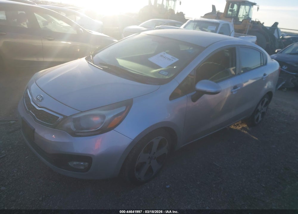 2012 KIA RIO SX VIN: KNADN4A32C6060461