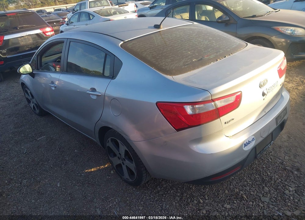 2012 KIA RIO SX VIN: KNADN4A32C6060461