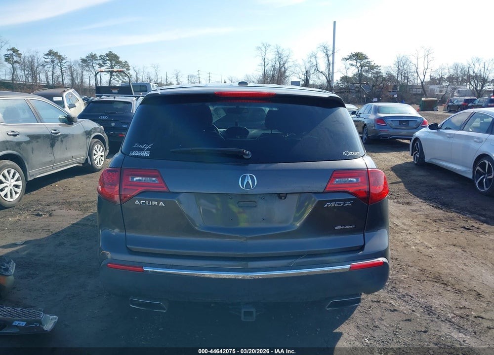 2011 ACURA MDX ADVANCE PACKAGE VIN: 2HNYD2H73BH544313