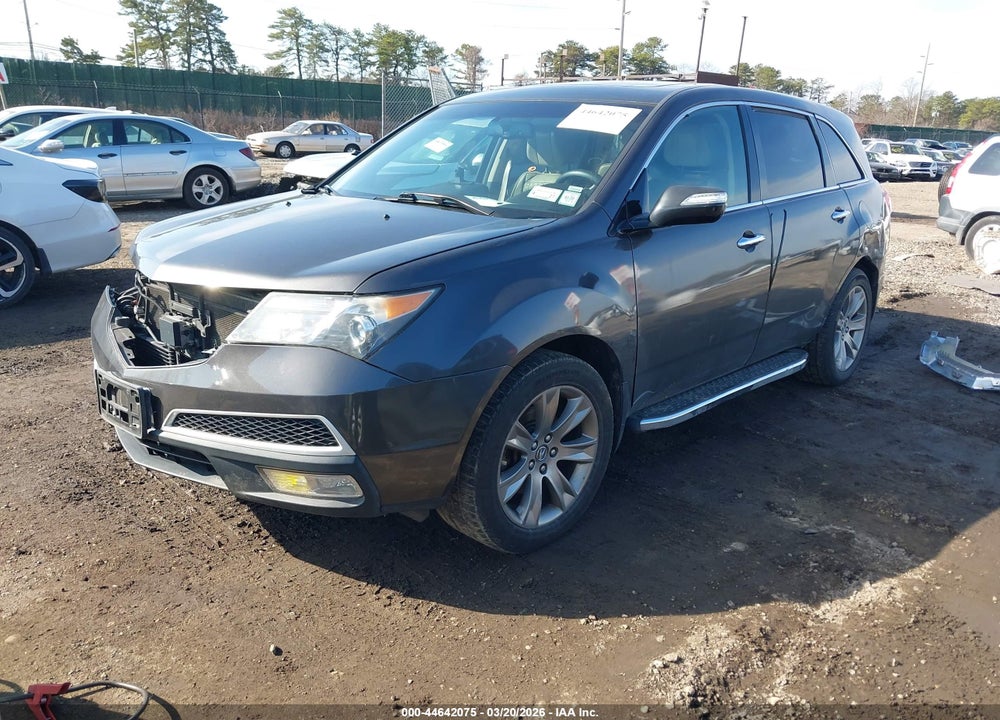2011 ACURA MDX ADVANCE PACKAGE VIN: 2HNYD2H73BH544313
