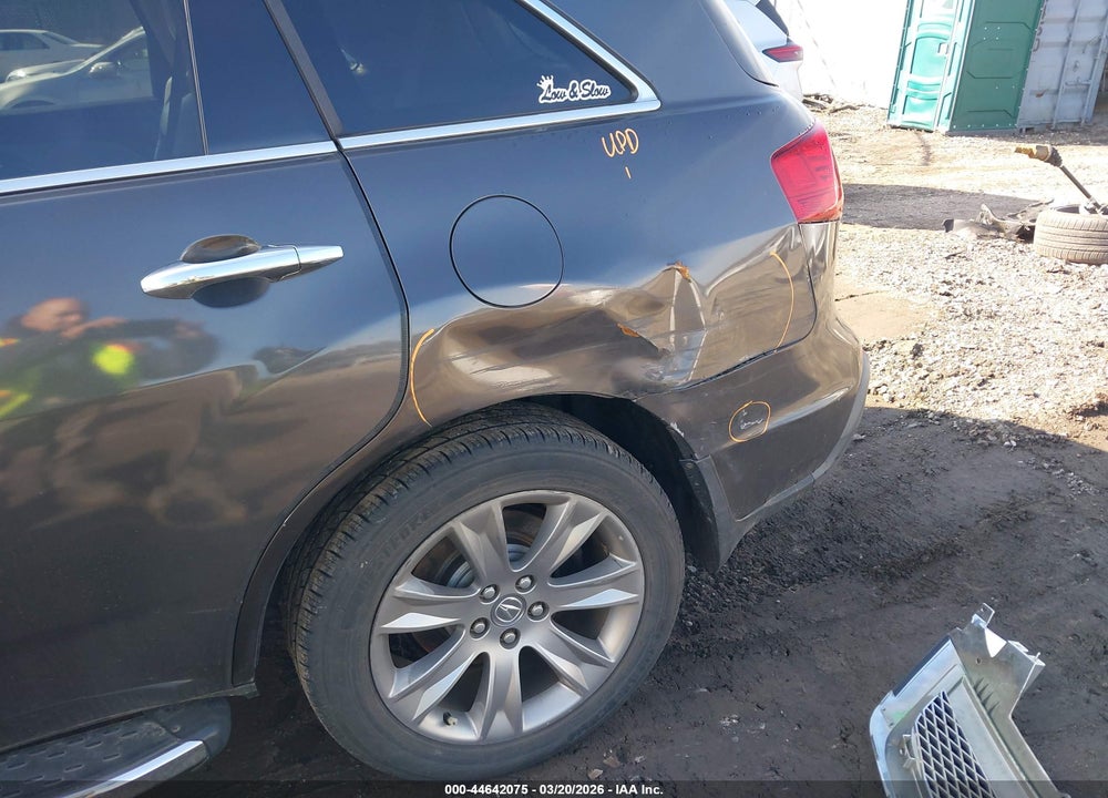 2011 ACURA MDX ADVANCE PACKAGE VIN: 2HNYD2H73BH544313