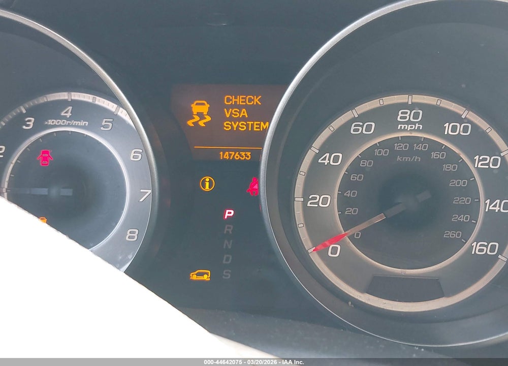 2011 ACURA MDX ADVANCE PACKAGE VIN: 2HNYD2H73BH544313