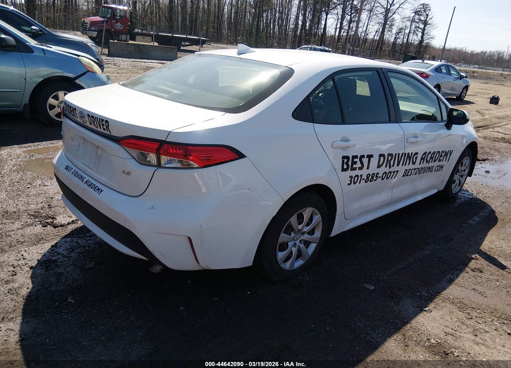2021 TOYOTA COROLLA LE VIN: JTDEPMAE4MJ152947