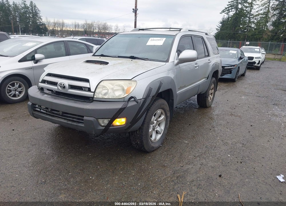 2003 TOYOTA 4RUNNER SR5 SPORT V8 VIN: JTEBT14R530010389