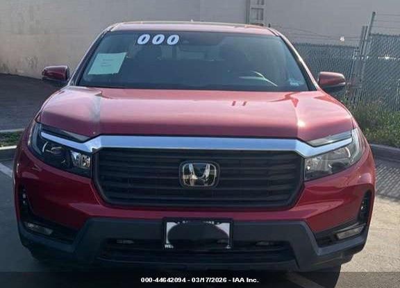 2023 HONDA RIDGELINE RTL VIN: 5FPYK3F59PB000227