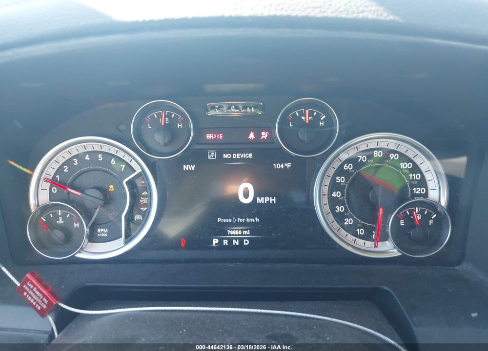 2014 RAM 1500 R/T VIN: 3C6JR6CT0EG171294