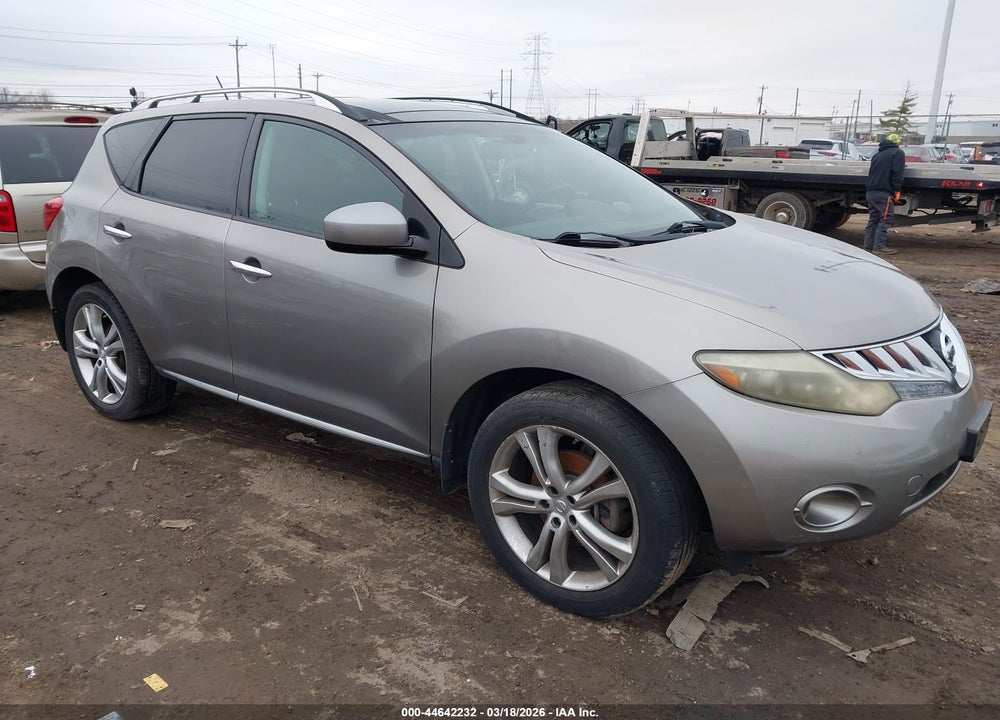 2009 NISSAN MURANO LE VIN: JN8AZ18W89W118465