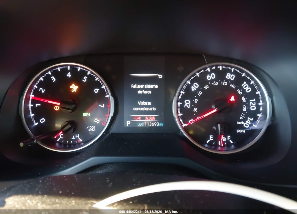 2019 TOYOTA RAV4 LE VIN: JTMK1RFV5KD040891