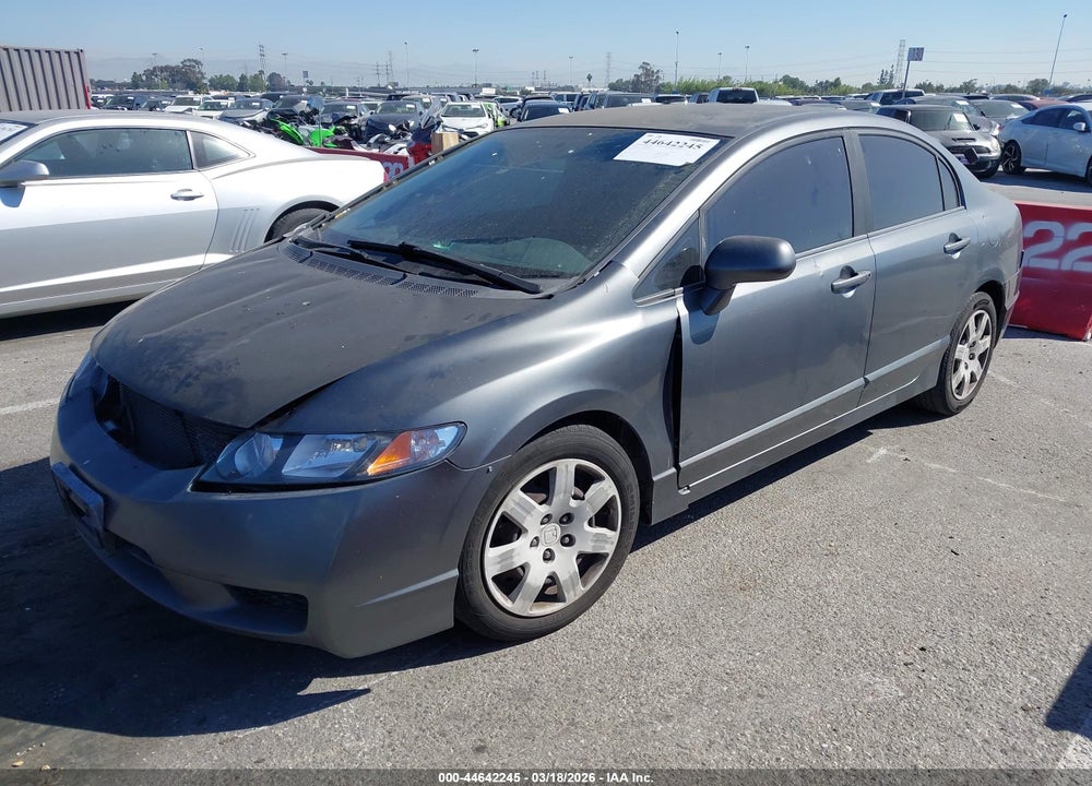 2009 HONDA CIVIC LX VIN: 2HGFA16589H330978