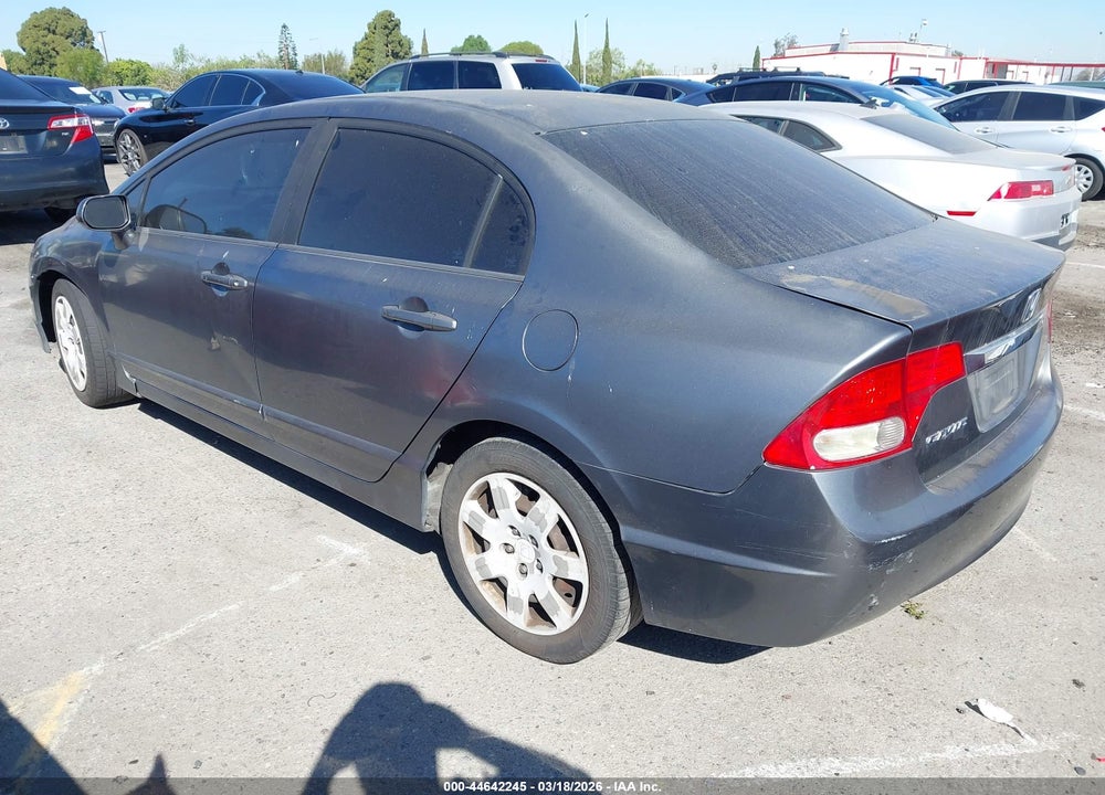 2009 HONDA CIVIC LX VIN: 2HGFA16589H330978