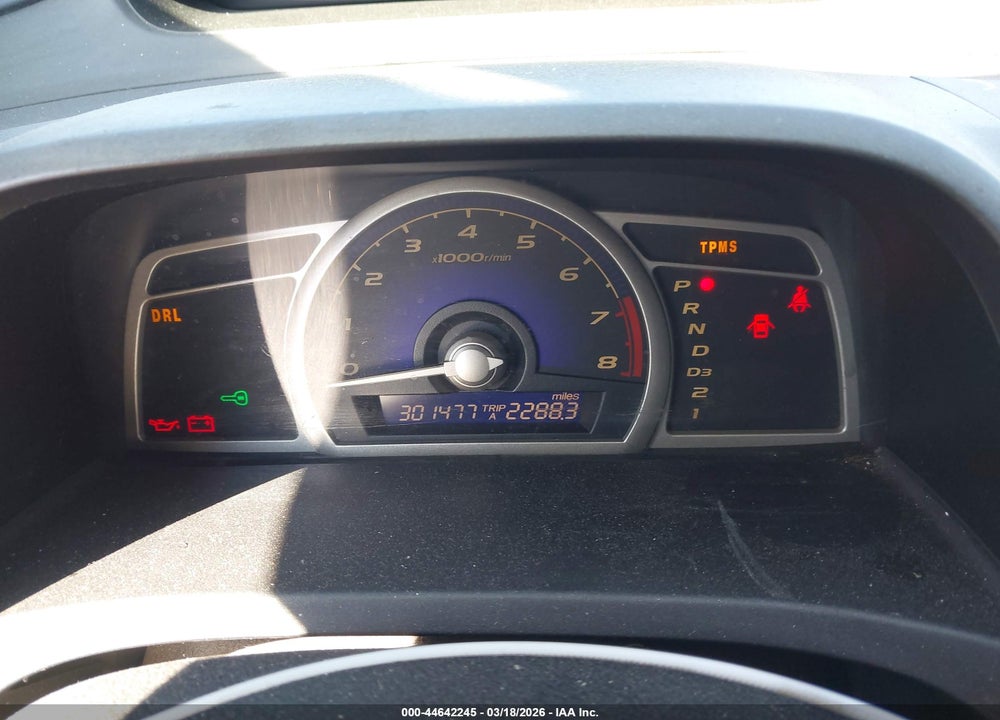 2009 HONDA CIVIC LX VIN: 2HGFA16589H330978