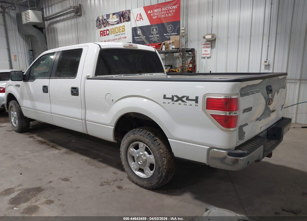 2012 FORD F-150 XLT VIN: 1FTFW1ET5CKD33384