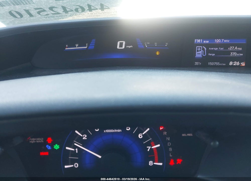 2015 HONDA CIVIC LX VIN: 2HGFB2F5XFH564554