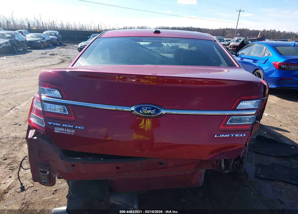 2013 FORD TAURUS LIMITED VIN: 1FAHP2F85DG211513