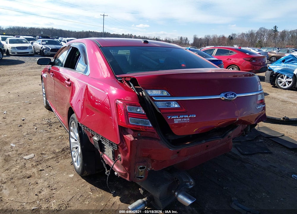 2013 FORD TAURUS LIMITED VIN: 1FAHP2F85DG211513