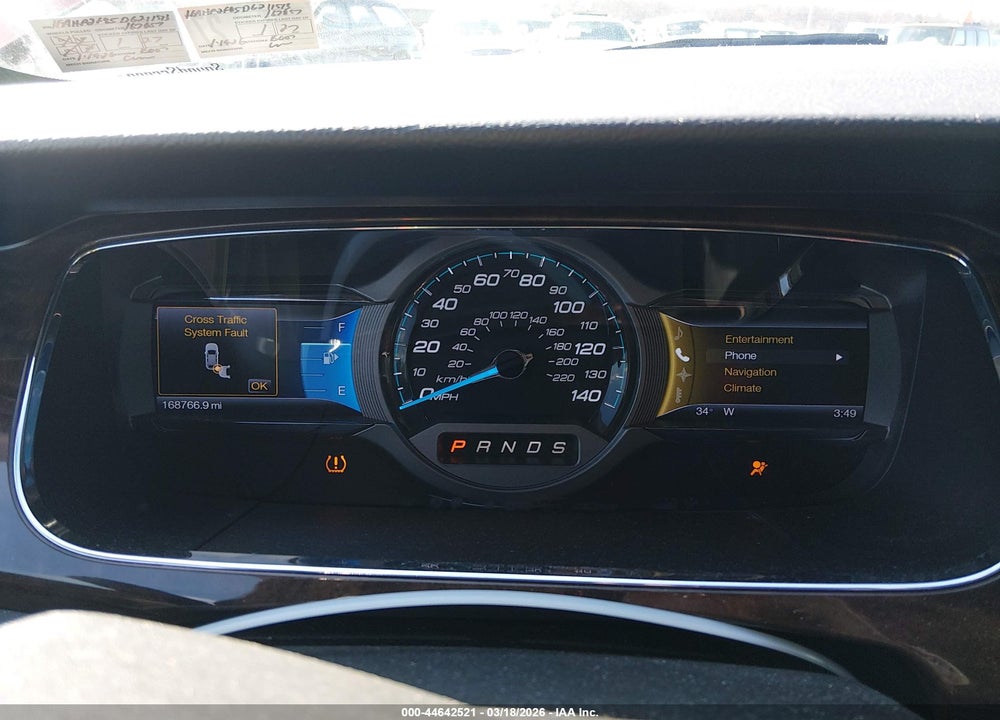 2013 FORD TAURUS LIMITED VIN: 1FAHP2F85DG211513