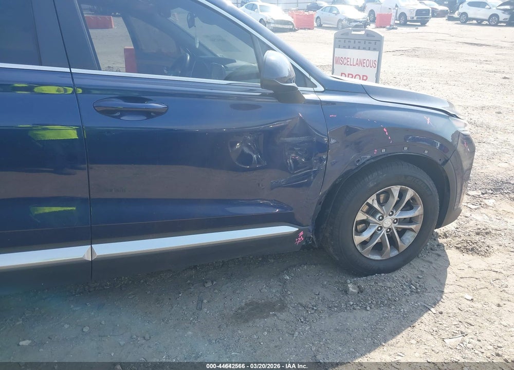 2019 HYUNDAI SANTA FE SE VIN: 5NMS23AD2KH117054