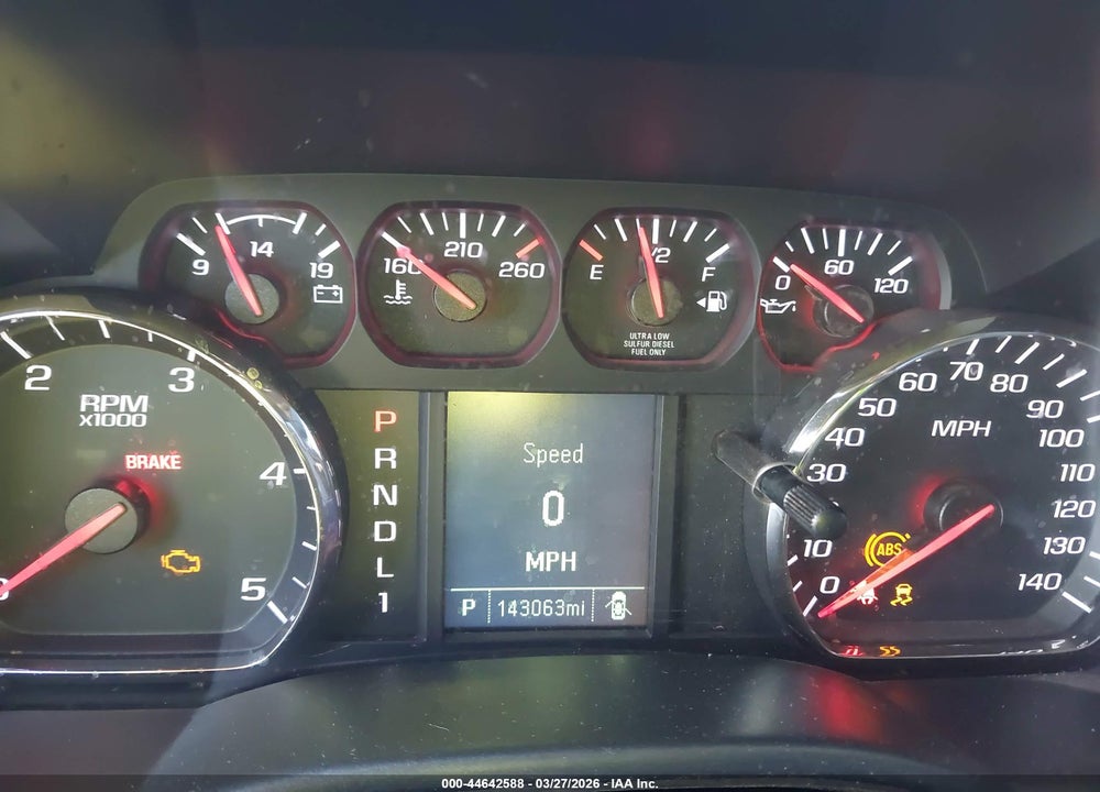 2017 CHEVROLET SILVERADO 3500HD WT VIN: 1GC4KYCY3HF161303