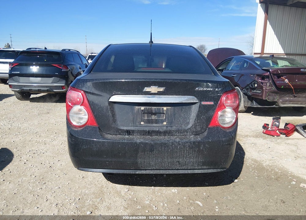 2012 CHEVROLET SONIC 2LT VIN: 1G1JC5SB6C4171462