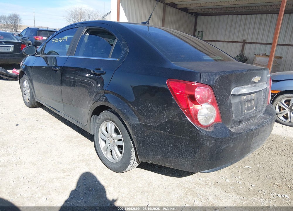 2012 CHEVROLET SONIC 2LT VIN: 1G1JC5SB6C4171462