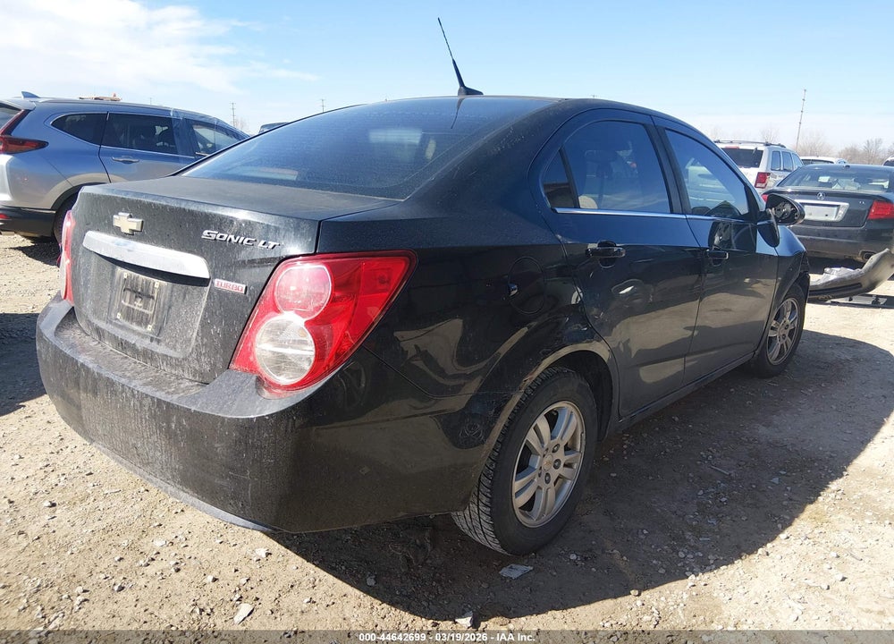 2012 CHEVROLET SONIC 2LT VIN: 1G1JC5SB6C4171462