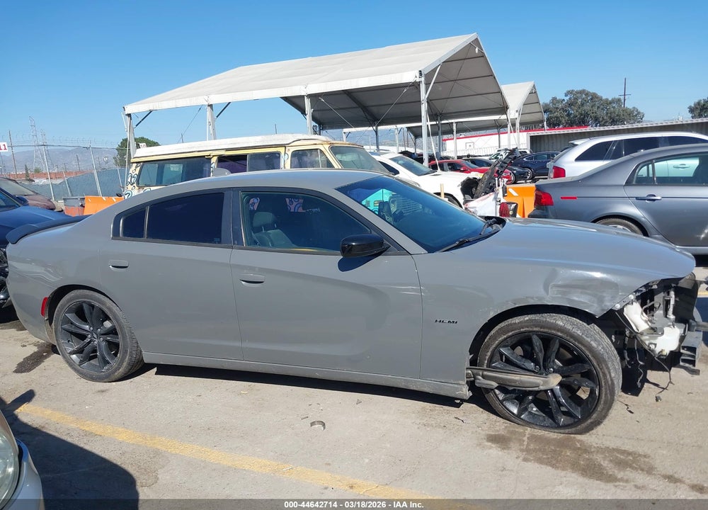 2018 DODGE CHARGER R/T RWD VIN: 2C3CDXCT9JH277554
