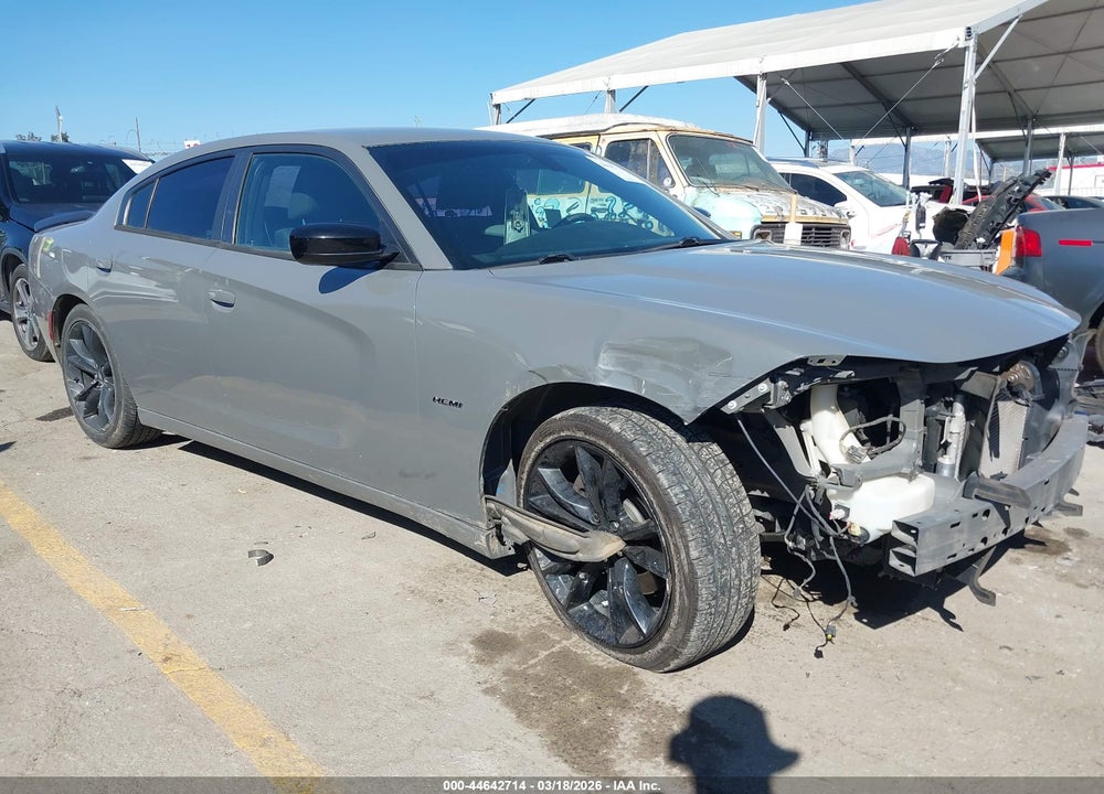 2018 DODGE CHARGER R/T RWD VIN: 2C3CDXCT9JH277554