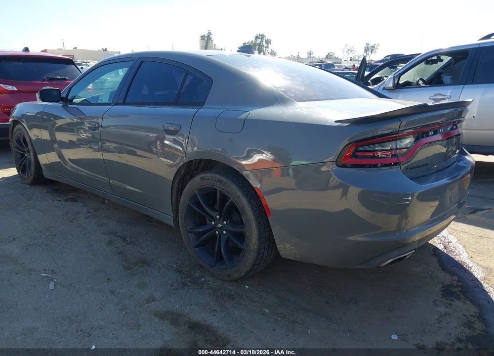 2018 DODGE CHARGER R/T RWD VIN: 2C3CDXCT9JH277554