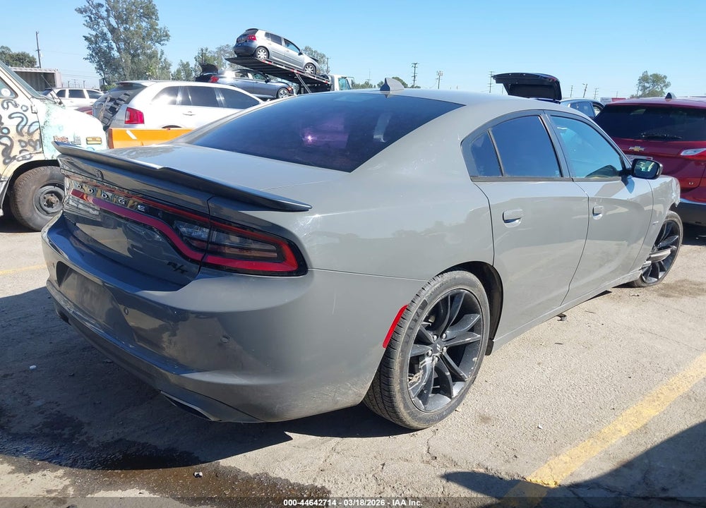 2018 DODGE CHARGER R/T RWD VIN: 2C3CDXCT9JH277554