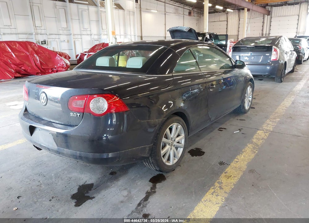2007 VOLKSWAGEN EOS 2.0T VIN: WVWFA71F97V002720