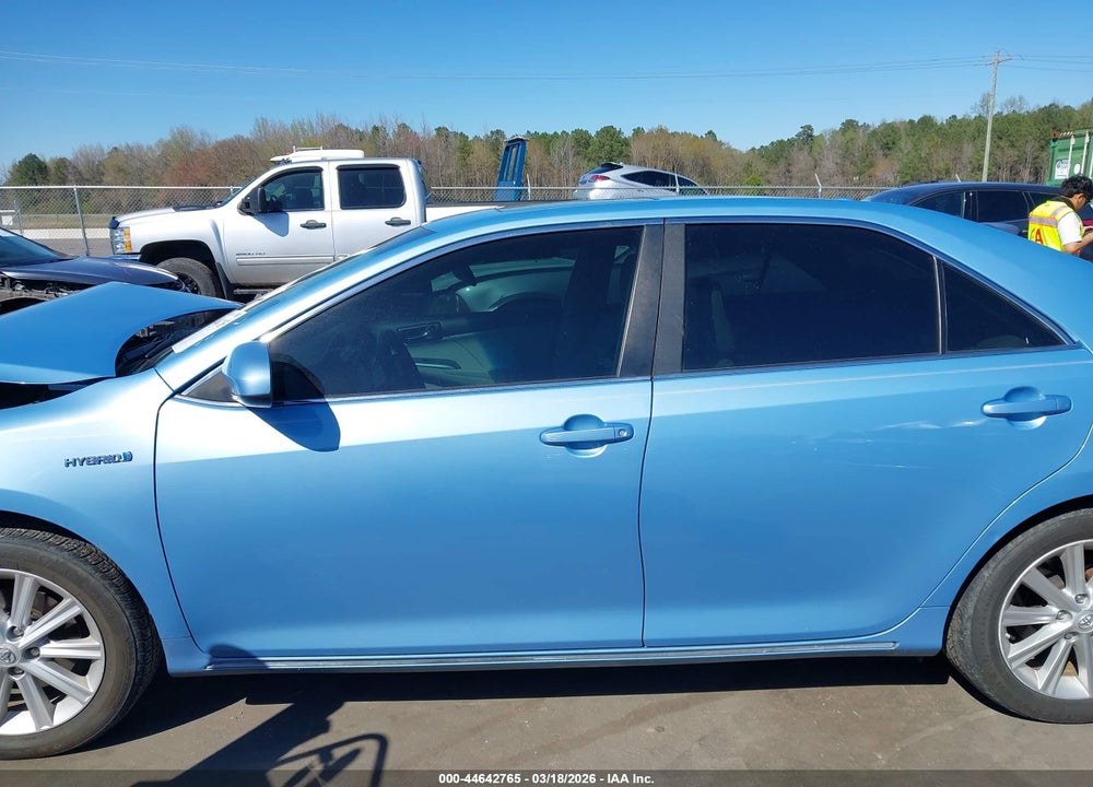 2012 TOYOTA CAMRY HYBRID XLE VIN: 4T1BD1FKXCU004304