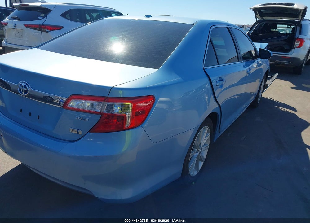 2012 TOYOTA CAMRY HYBRID XLE VIN: 4T1BD1FKXCU004304
