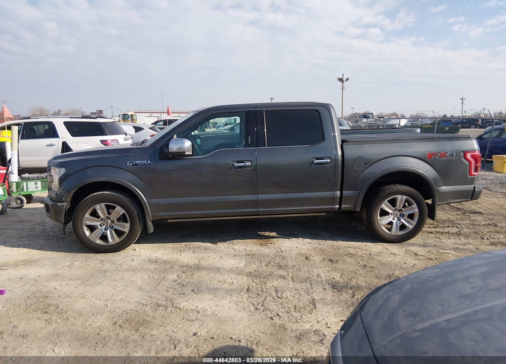 2017 FORD F-150 PLATINUM VIN: 1FTEW1EF6HFB31112