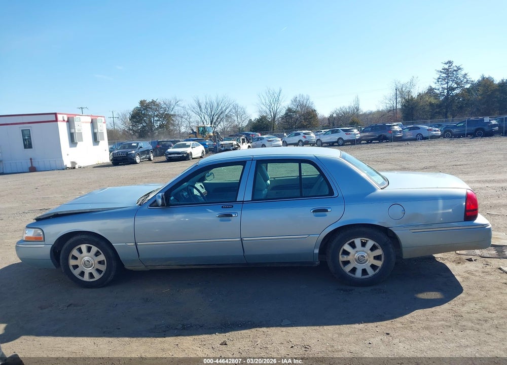 2004 MERCURY GRAND MARQUIS LS VIN: 2MEHM75W54X669206