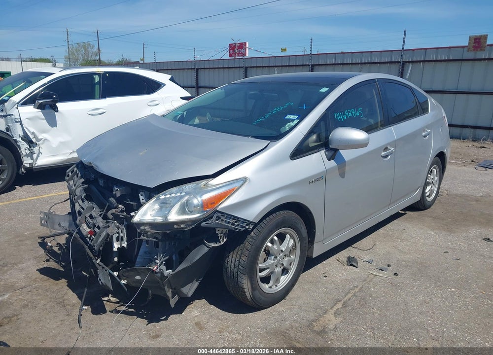 2010 TOYOTA PRIUS III VIN: JTDKN3DUXA0140454