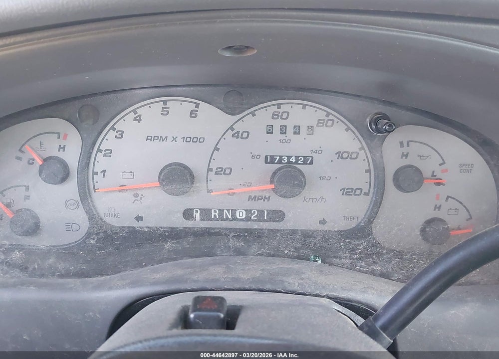 2003 FORD RANGER XLT VIN: 1FTYR44E13PA00736