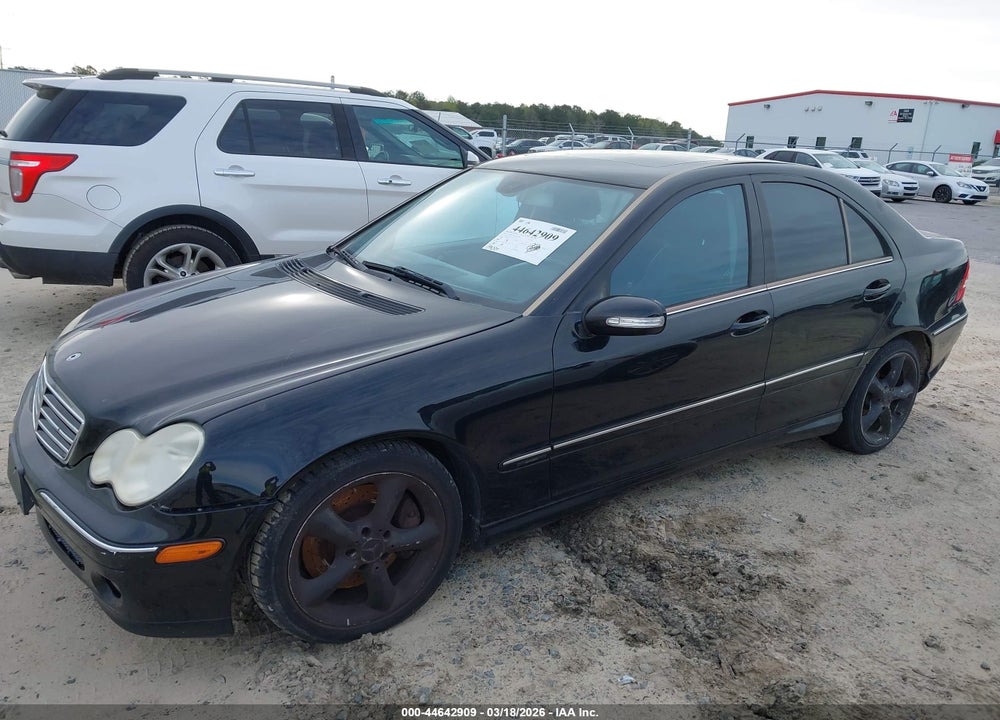 2006 MERCEDES-BENZ C 230 SPORT VIN: WDBRF52HX6A915722