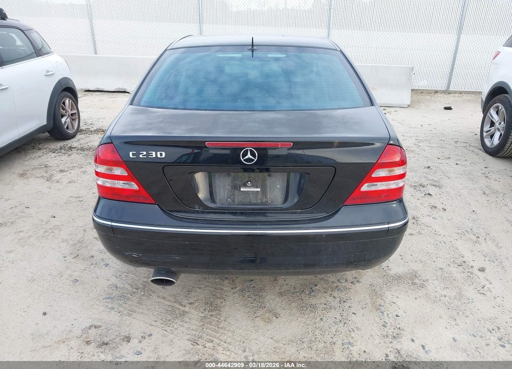 2006 MERCEDES-BENZ C 230 SPORT VIN: WDBRF52HX6A915722