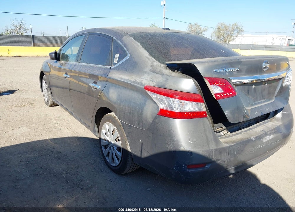 2015 NISSAN SENTRA FE+ S/S/SL/SR/SV VIN: 3N1AB7APXFY236773