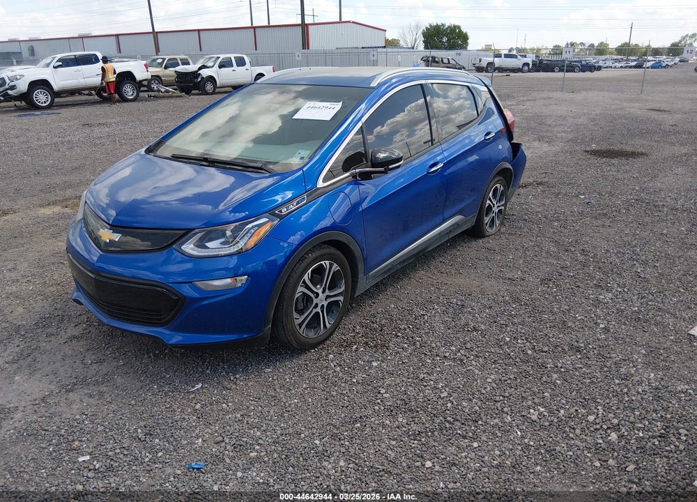 2019 CHEVROLET BOLT EV PREMIER VIN: 1G1FX6S06K4107483