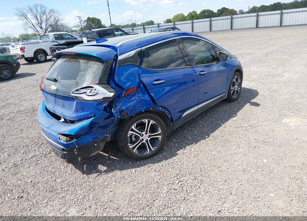2019 CHEVROLET BOLT EV PREMIER VIN: 1G1FX6S06K4107483