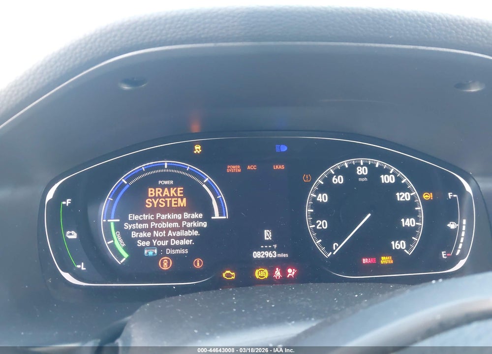2019 HONDA ACCORD HYBRID TOURING VIN: 1HGCV3F9XKA017862